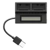 Nitecore UGP3 GoPro Hero 3/3+ akciókamera töltő