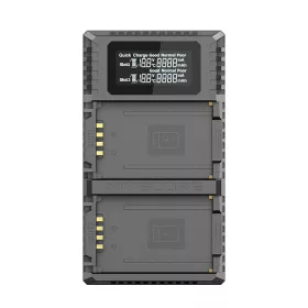   NITECORE Leica BP-SCL5 Dupla-Töltő - QC USB-C Charger (ULM10-PRO)