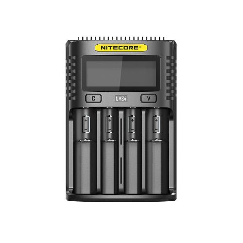 NITECORE UMS4 18W 3A Univerzális Töltő 4X (AA AAA 10440 14500 18700 21700 22650 25500 26500 26650 26700)