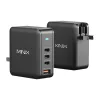Minix P165 GaN fali töltő 3 db USB-C és 1 db USB-A csatlakozóval