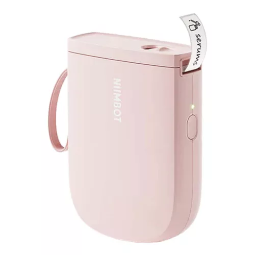 NIIMBOT Hordozható (Rózsaszín) címkeNyomtató (D11_H pink)