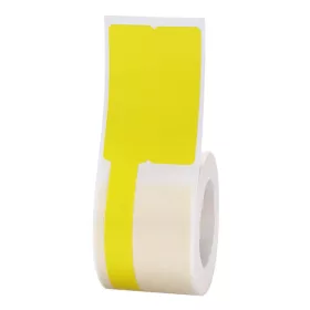   NIIMBOT (Sárga) Hőpapír matrica 25x38+40mm, 100 db (T25*38+40-100Yellow)