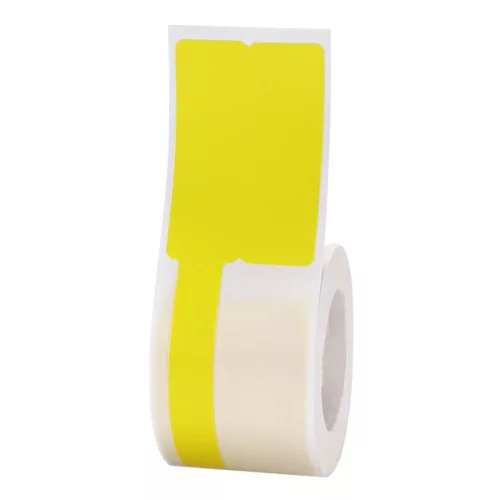 NIIMBOT (Sárga) Hőpapír matrica 25x38+40mm, 100 db (T25*38+40-100Yellow)
