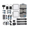 Nanlite PavoSlim 60B & Forza 60B II KIT 60B x2 +Forza 60BII - 3 lámpás Kit állvánnyal