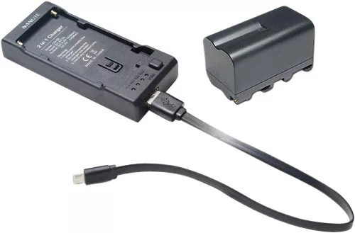 Nanlite akkumulátor készlet 4500mAh NP-F CN-58 + töltő