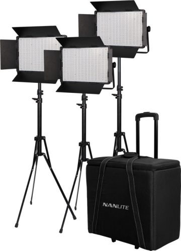 Nanlite 3 900CSA Fotó/Videó Lámpa Készlet - 3200K – 5600K