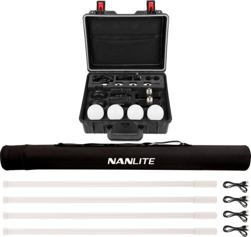 Kit Nanlite Pavotube T8-7X-4 Light kit & Pavobulb 10C 4 Izzókészlet