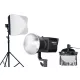 Nanlite Forza 150 & Lantern softbox 60cm FM rögzítővel
