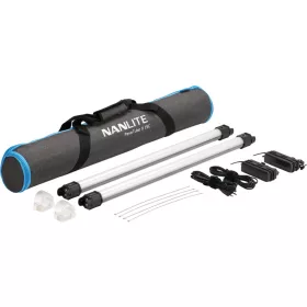   NanLite Pavotube II 15C LED RGBWW csőfény 2 fényszóró Kit
