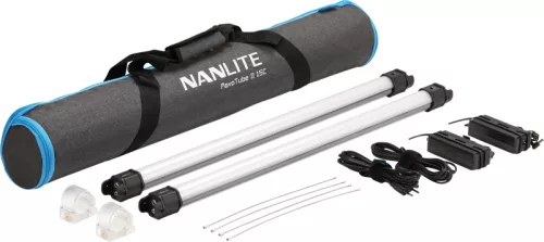 NanLite Pavotube II 15C LED RGBWW csőfény 2 fényszóró Kit