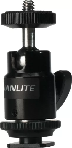 NANLITE MINI GOLYÓFEJ 1/4"-VEL ÉS HOTSHOE-VAL