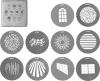Nanlite GOBO 1 Kit a PJ-BM-hez