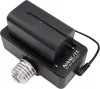 Nanlite NPF akkumulátor adapter E27 fejjel