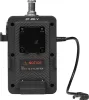 Nanlite V-mount akkumulátor markolat DC csatlakozóval