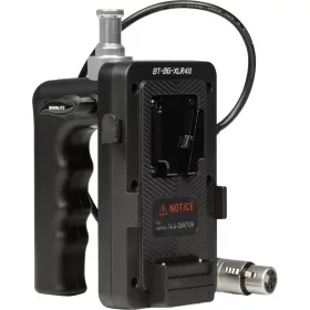   Nanlite V-Mount elemtartó markolat 4-pólusú XLR csatlakozóval