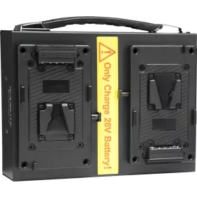 Nanlite V-mount Dupla Akkumulátortöltő - 26V