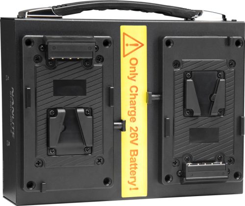 Nanlite V-mount Dupla Akkumulátortöltő - 26V
