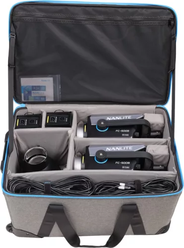 Nanlite Trolley Case Kit FC-500B 2 lámpás Kit