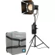 Nanlite Forza 500B II Bicolor és Nanlite FL-20G Kit tologatható táskában