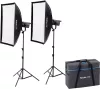 Nanlite FS-200B Bi-Colour 2 lámpa Kit állvánnyal