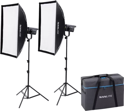Nanlite FS-200B Bi-Colour 2 lámpa Kit állvánnyal