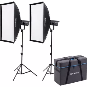 Nanlite FS-300B Bi-Colour 2 fényszett állvánnyal