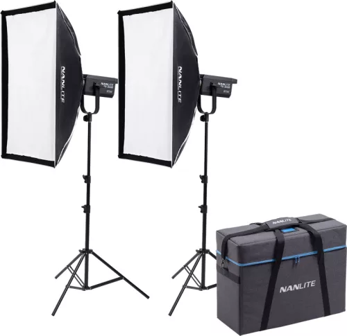Nanlite FS-300B Bi-Colour 2 fényszett állvánnyal