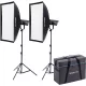 Nanlite FS-300B Bi-Colour 2 fényszett állvánnyal