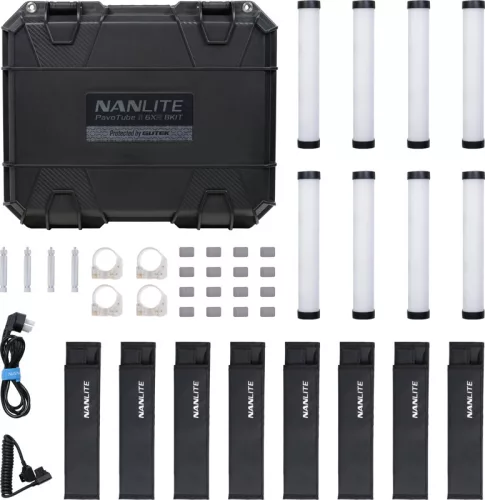 Nanlite PavoTube II 6XR LED fénycső szett (8db)