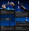 Nanlite PavoTube II 6XR LED RGBWW Pixel fénycső