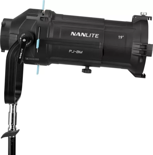Nanlite Projektortartó Bowens-tartóhoz 19°-os objektívvel