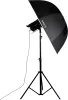 Nanlite esernyő Mély ezüst 135cm
