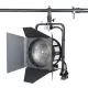 NANLUX FL-35 Fresnel-lencse pólusvezérlésű yoke-val
