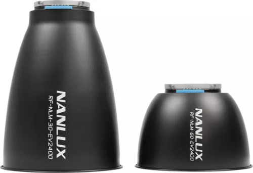 NANLUX 30°-os és 60°-os reflektor az Evoke 2400B-hez