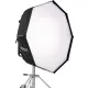 NANLUX nyolcszögletű softbox eggcrate 1200C-hez