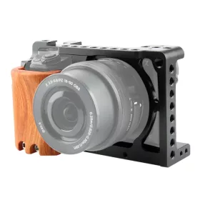   Niceyrig Sony A6000 A6300 Fa-markolat Kamera Rig-cage (ketrec)