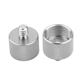   Niceyrig 1/4" (MaIe) - 5/8" (FemaIe) UniverzáIis fotós és áIIvány csavar átaIakító (2db)
