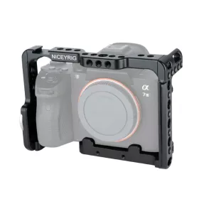   Niceyrig Sony A7III A7RIII A7m3 A7II A7RII A7SII A6500 Kamera Rig-cage (ketrec)