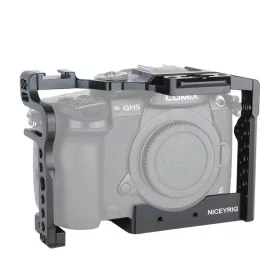   Niceyrig Panasonic Lumix GH5 GH5II GH5m2 GH5S Rig-Cage -NATO Clamp Kit (Ketrec)