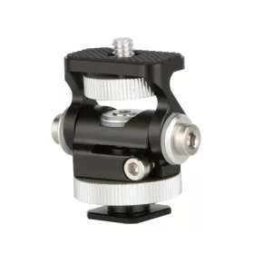   Niceyrig Forgatható-Dönthető Fotós Monitor-tartó CoId-Shoe Rig Adapter