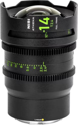 NiSi Cine Athena Prime 14mm T2.4 filmes objektív - L bajonett