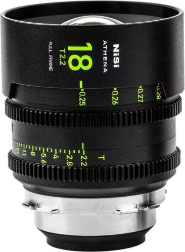 NiSi Cine Athena Prime 18mm T2.2 filmes objektív - Canon RF