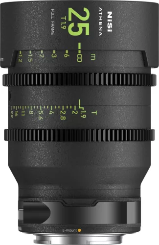 NiSi Cine Athena Prime 25mm T1.9 filmes objektív - Sony E