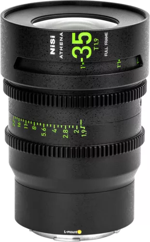 NiSi Cine Athena Prime 35mm T1.9 filmes objektív - L bajonett