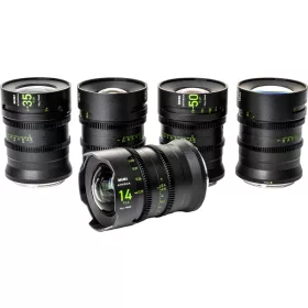   NiSi Cine Athena Prime filmes objektív szett (5 objektív, Drop-In szűrő nélkül) - Fujifilm G