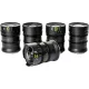NiSi Cine Athena Prime filmes objektív szett (5 objektív, Drop-In szűrő nélkül) - Fujifilm G