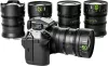 NiSi Cine Athena Prime filmes objektív szett (5 objektív, Drop-In szűrő nélkül) - Fujifilm G