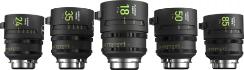 NiSi Cine Aureus Prime filmes objektív szett (5 objektív) - PL bajonett