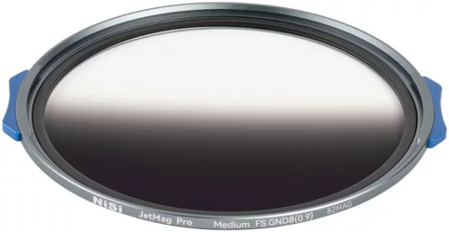 NiSi JetMag Pro 82mm közepes átmenetes ND8 (0,9) 3 FÉ szűrő - kék