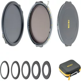   NiSi JetMag Pro 95mm Változtatható ND szűrő 1-5 FÉ True Color Flex Kit/szűrőkészlet - ezüst
